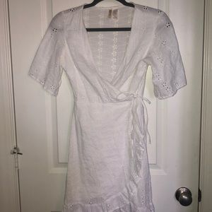 White summer dress